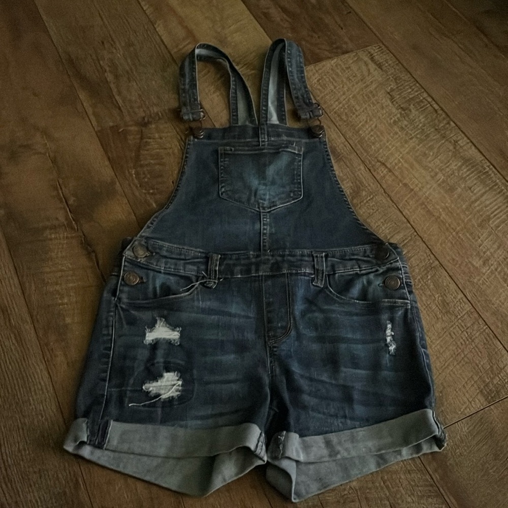Overalls not sure where they are from but size 10 in kids